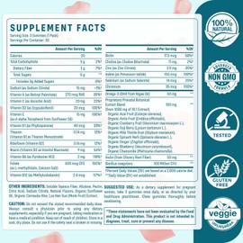 Quorinthiumax Prenatal Gummies Sugar Free 180 Count - Organics Prenatal Vitamins for Women with Folate, DHA & Probiotics - Iron Free Prenatal Vitamin Gummies for Fetal Development, Immune & Digestive