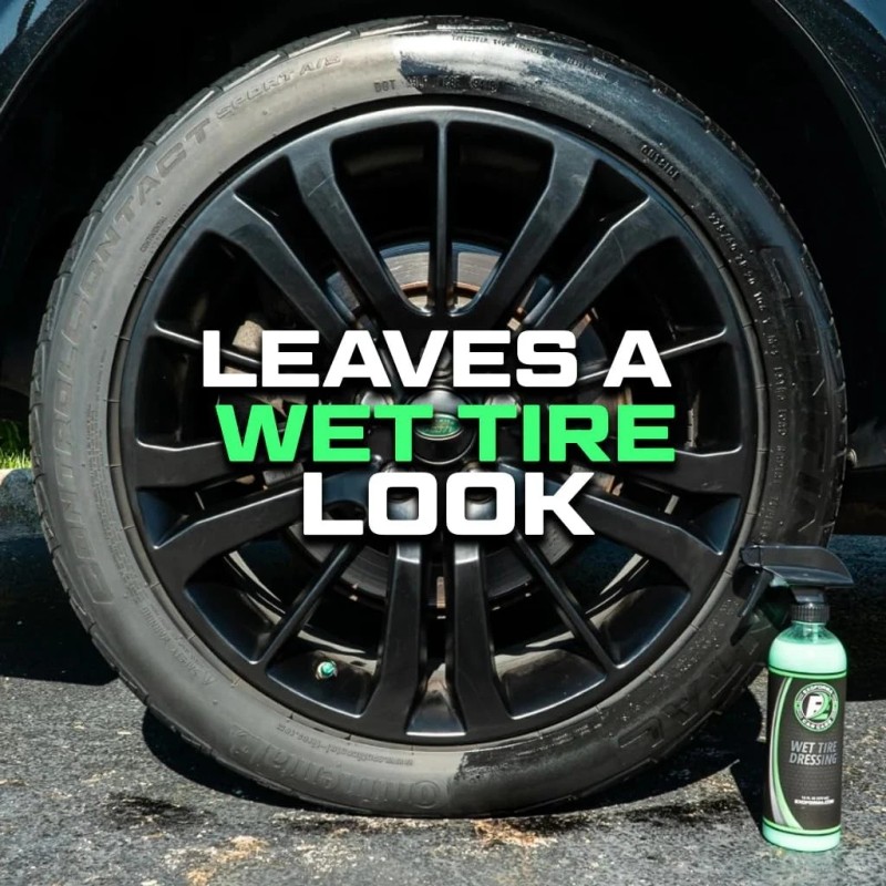 ExoForma Wet Tire Dressing Spray 16oz Pack of 2 High