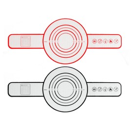 Silicone Bread Sling for Dutch Oven Baking Mat With Extra Long Handles Sourdough Bread Baking Supplies Non-Stick Silicone Mat Reusable Heat Resistant Food Grade Cooking Sheets Liners 2 PCS