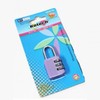 Security Combination Lock - Random Color Door Locking Device 4ea