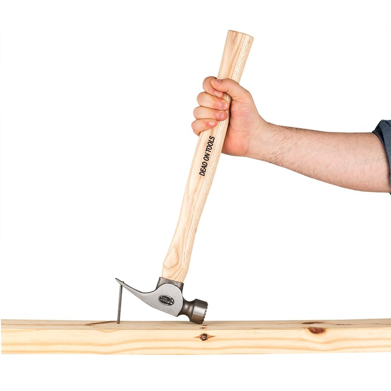 Dead On Tools-19oz Milled Face Framing Hammer,(DOHFH19M17)