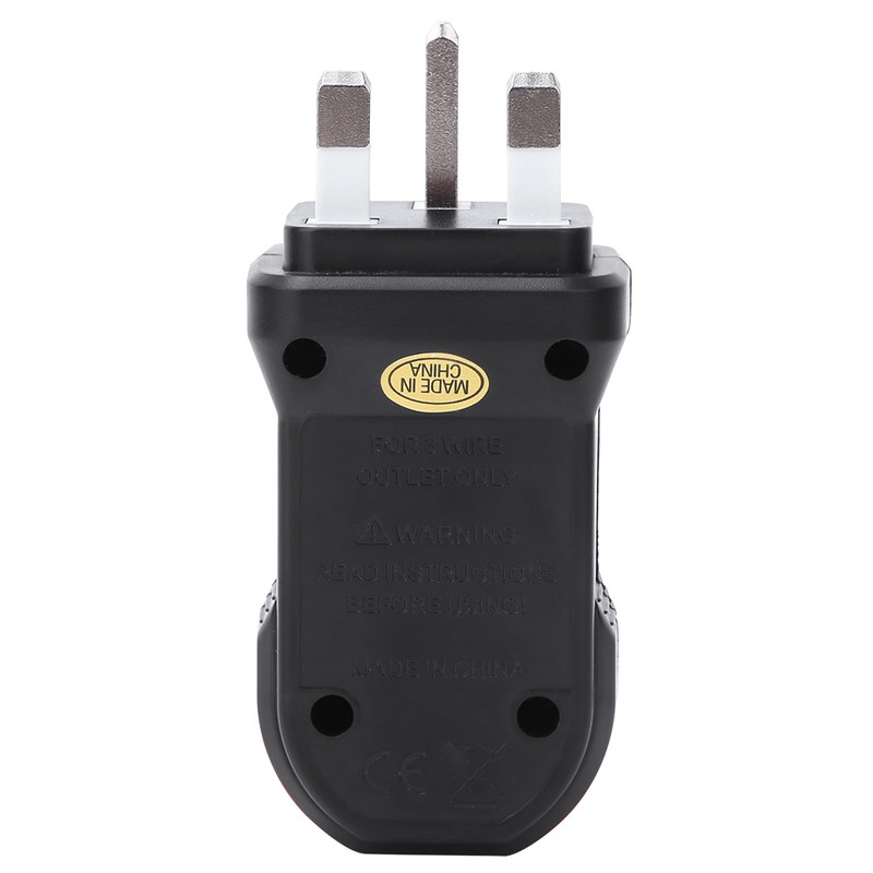 FY1875 Socket Tester Outlet Detector Safety Leakage Protection Testing InstrumentUK