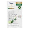 Desodorante en Barra Dove Advanced Care Invisible Pepino y Agua de Cactus – Pack x4