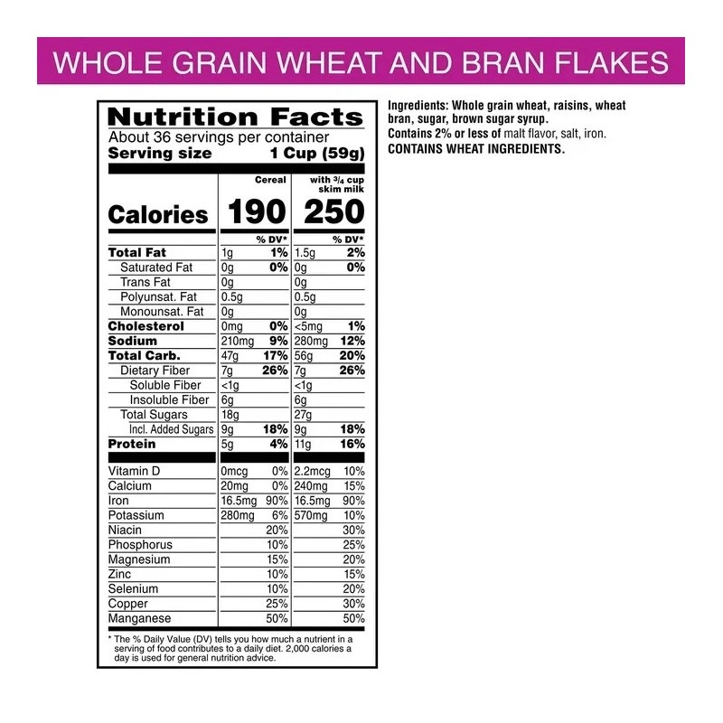 Kellogg's Raisin Bran Cereal 76.5 oz Family Size Kellogg’s Breakfast