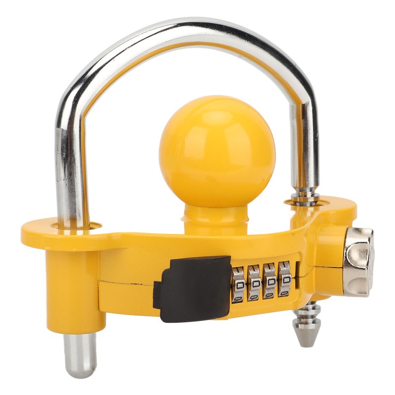 Trailer Coupler Lock Universal Hitch Lock U Shaped Combination Lock