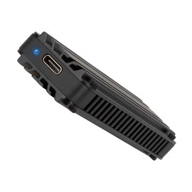SilverStone Technology SST-MS12-20Gbps SuperSpeed + USB 3.2 Type C to NVMe M.2 SSD Enclosure, Black