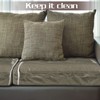 Geetery Plastic Sofa Seat Cushion Covers PVC Waterproof Couch Covers