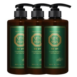 Daenggi Meori Original Premium Shampoo 500ml 3 bottles / 댕기머리 오리지널 명품 샴푸 500ml 3개