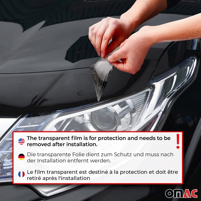 OMAC Front Bug Shield Hood Deflector for Toyota Corolla 11.gen