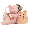 Pig Statue Mini Funny Casual Musical Resin Pig Art Figurine