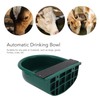 Automatic Livestock Drinking Bowl Plastic Thickened Drink Sink for Cat