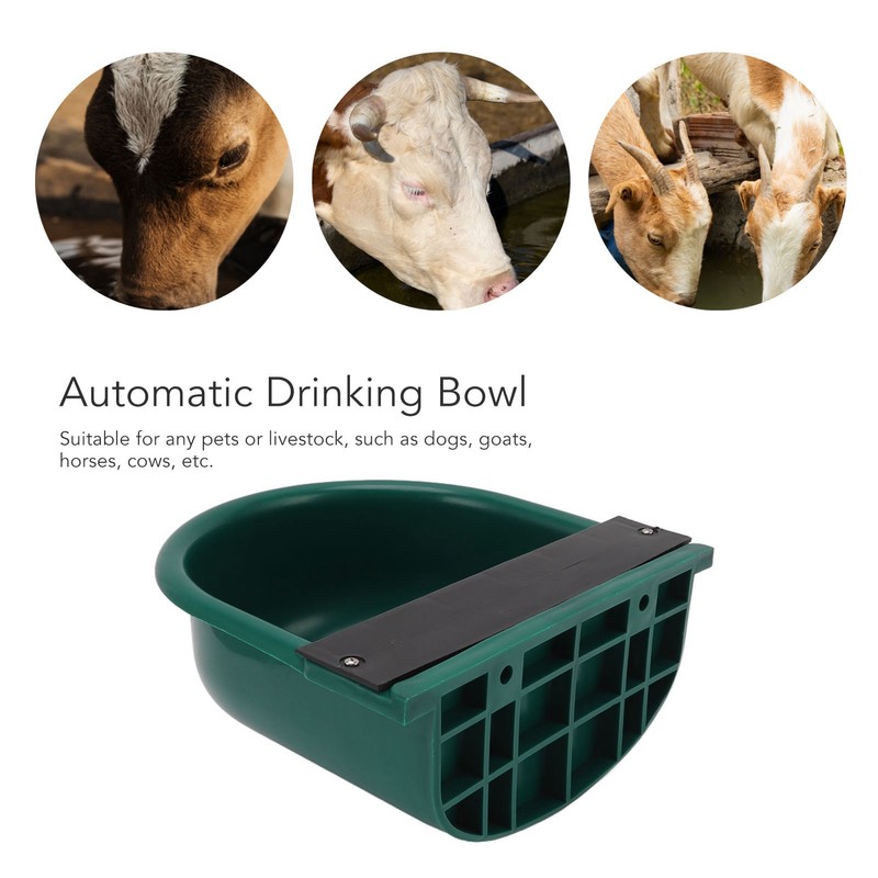Automatic Livestock Drinking Bowl Plastic Thickened Drink Sink for Cat