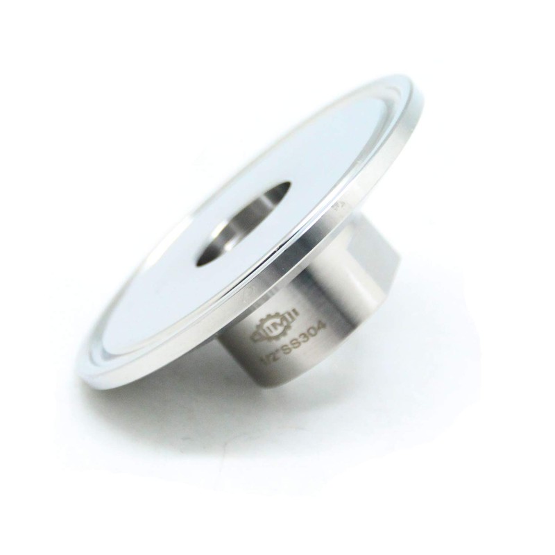 QiiMii Sanitary Female Threaded Pipe Fitting to 2 Inch Tri