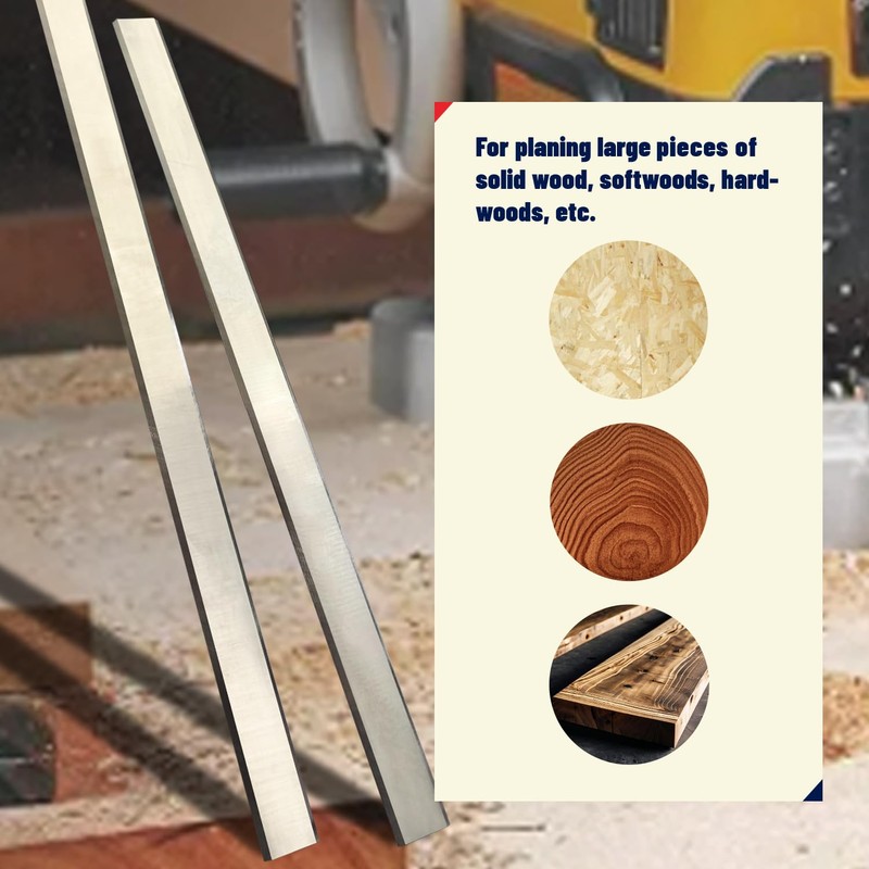 12-1/2-Inch Planer Blades for Delta 22-540 22-547 TP300 Jet 708522