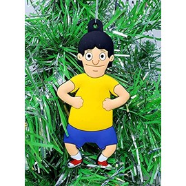 Bob's Burger Gene Belcher Ornament (Unique Shatterproof Design) (B41)