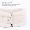 FOMIYES Ergonomic Neck Support Sponge Collar for Office Neck Pain