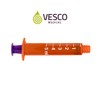 Vesco Medical ENFit Amber Syringes 5ml (Pack of 50)