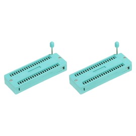 PATIKIL Universal IC Test ZIF Socket 40 Pin 2.54 mm Spacing Pack of 2
