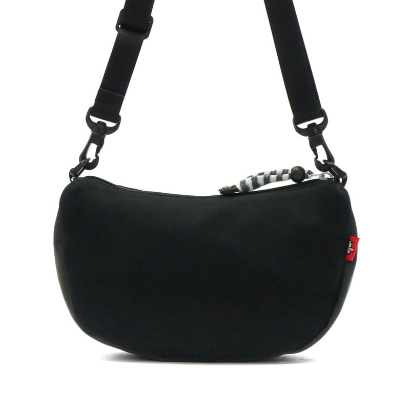 Chums Bag Mini Banana Shoulder Sweat Nylon, Sax/Orange