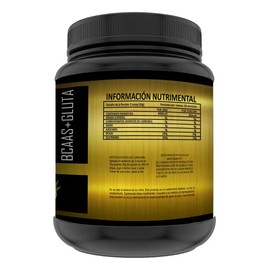 Aminoácidos Bcaas  Glutamina Golds Protein 1kg Polvo 50serv