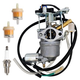 Huayi OEM Carburetor Carb Compatible with Champion 3400 3060 Watts Dual Fuel Generator 100263 - Replacement Part # 28.130000.02