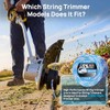 Heavy Duty Trimmer Line - 0.095'' Square Twist Weed Eater