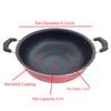 SHRIYA Nonstick 2 Liter Kadai with Stainless Steel Lid Deep