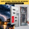 HUBRV Generator Interlock Kit Compatible with Eaton or Cutler Hammer
