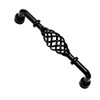 WISHTISY 6 Pack Black Birdcage Cabinet Hardware Handle Pull
