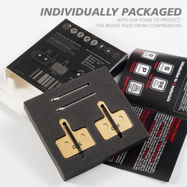 CNCLOL Bike Brake Pads For Shimano B01S B03S B05S M315 M355 M365 M375 M395 M445 M446 M447 M486 M495 M515 M525 M585 M615 M675,Disc Brake Pads For Shimano mt200 Tektro TRP r180p/s.Semi-Metallic 4 pairs