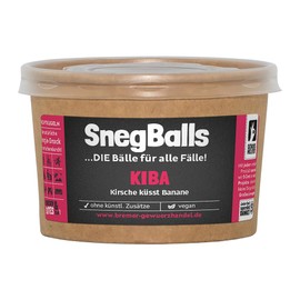 Bremer Gewürzhandel SnegBalls Kiba, Energy Balls mit fruchtiger Kirsche und Bananae, 130g
