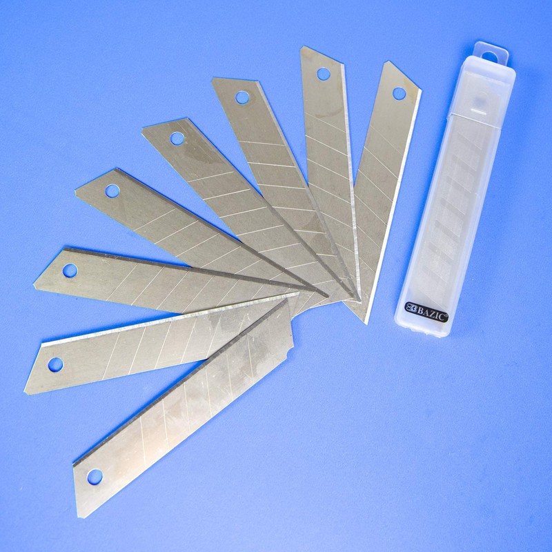 BAZIC Cutter Replacement Blades w/Tube (8/Tube)