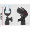 2 Pcs Universal Microphone Clip, Adjustable Mic Clip Holder for