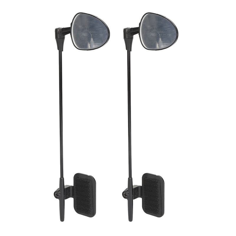1 Pair Bicycle Helmet Rearview Mirror 360° Adjustable Bike Cycling