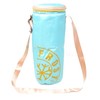 2L Light Blue Bottle Cooler Bag with Shoulder Strap Fridge