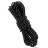Penta Angel Round Elastic Band 10Yards 3mm Black Heavy Stretch Braided Bungee Strap Cord Handmade String Rope for Sewing and Crafts DIY