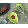 Ceramic Spoon Rest for Stove Top, Avocado Cute Spoon Rest