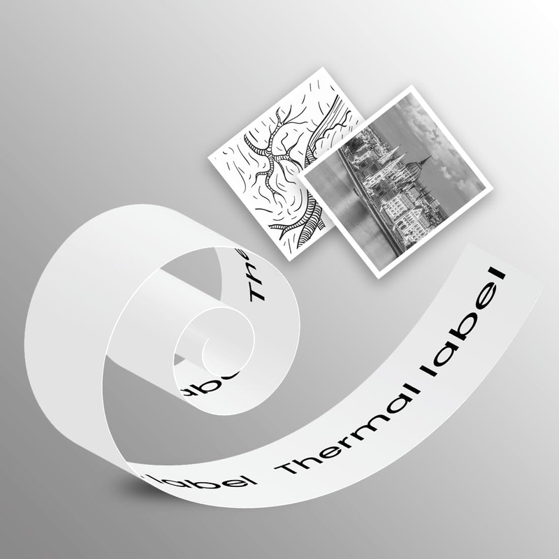 vretti 3 Rolls Thermal Printer Paper, Colorful Printer Paper for