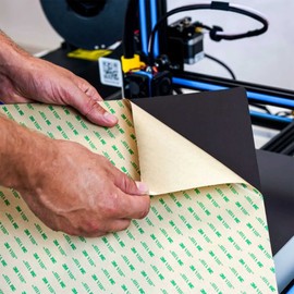 Zimple Ziflex Starter Kit Ultimate Low Temp - Magnetic, Flexible Build Plate Kit for 3D Printing (232x154)