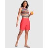 Women's 7" Quick Dry Swim Board Shorts Swimming Bottoms High