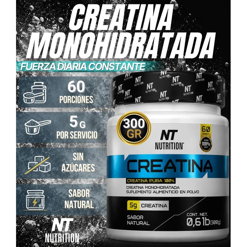 Ganador De Peso Mass Gainer Creatina Y Bcaa Nt Nutrition
