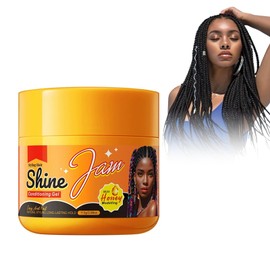 Shine 'n Jam Conditioning Gel, 113 g Smoothing Cream Gel Hair Shine Wax Quick Drying Hair Styling Cream Shine N Jam Gel For Braids, Great For Taming Fringe, Ponytails, Soft Weaves And Braids