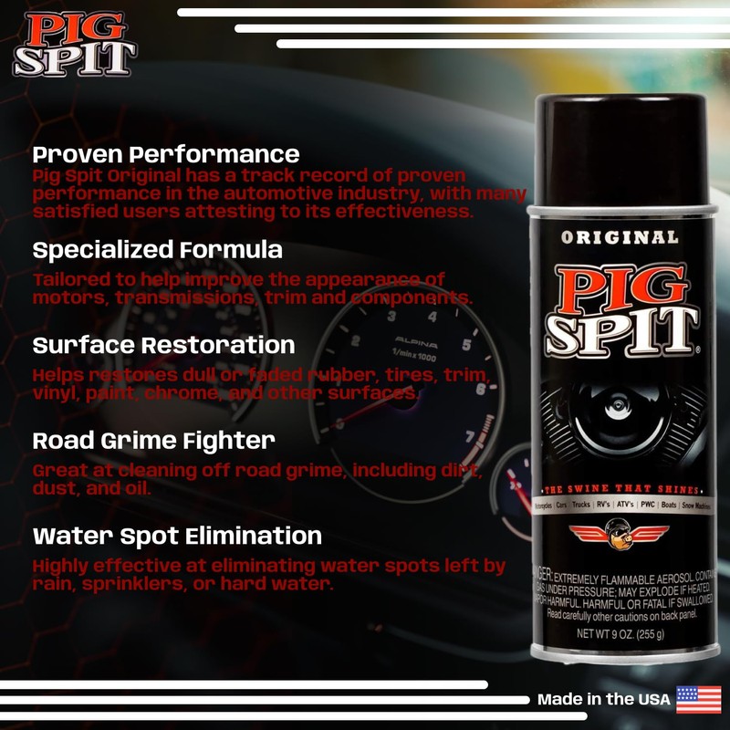 PIG SPIT Detailer Combo Kit Includes Original, Glass and Plexi