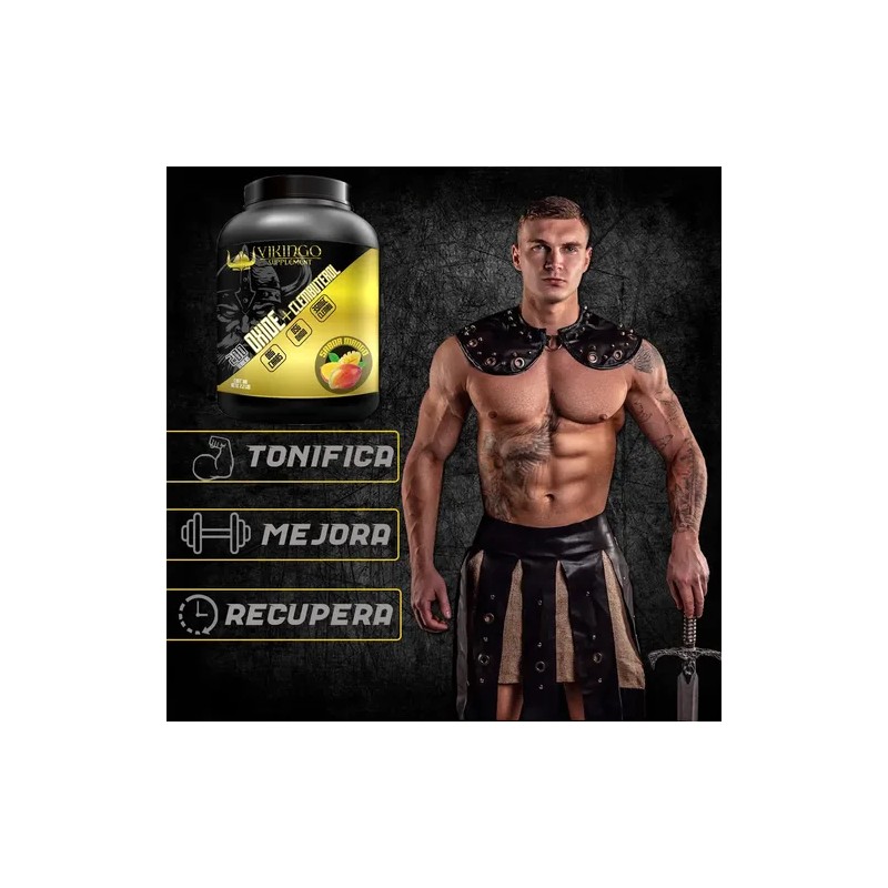 Óxido Nítrico + Clembuterol Protein Vikingo 1kg
