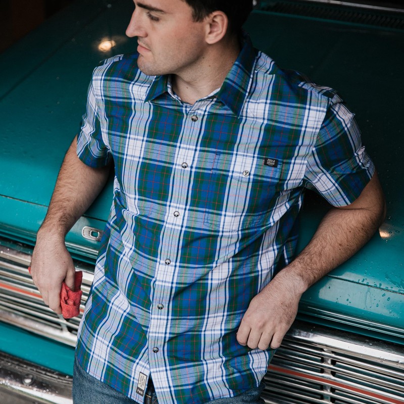 Field & Stream Men's Classic, Waterfall Plaid, Small