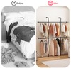 Smlttel Industrial Pipe Clothing Rack Wall Mount, Black Pipe Clothes