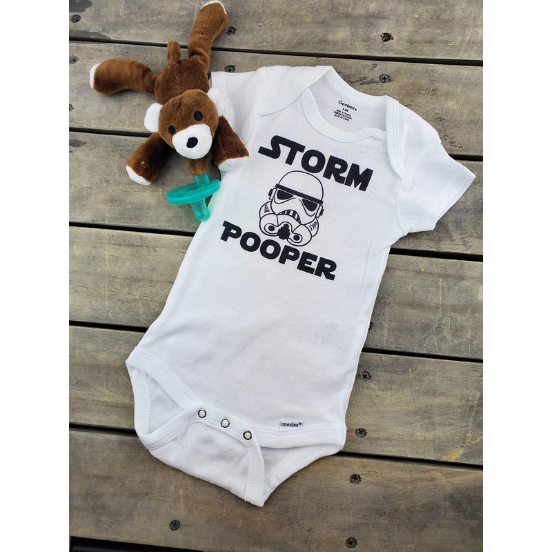 Ink Trendz Overol para bebé con diseño de Storm Pooper