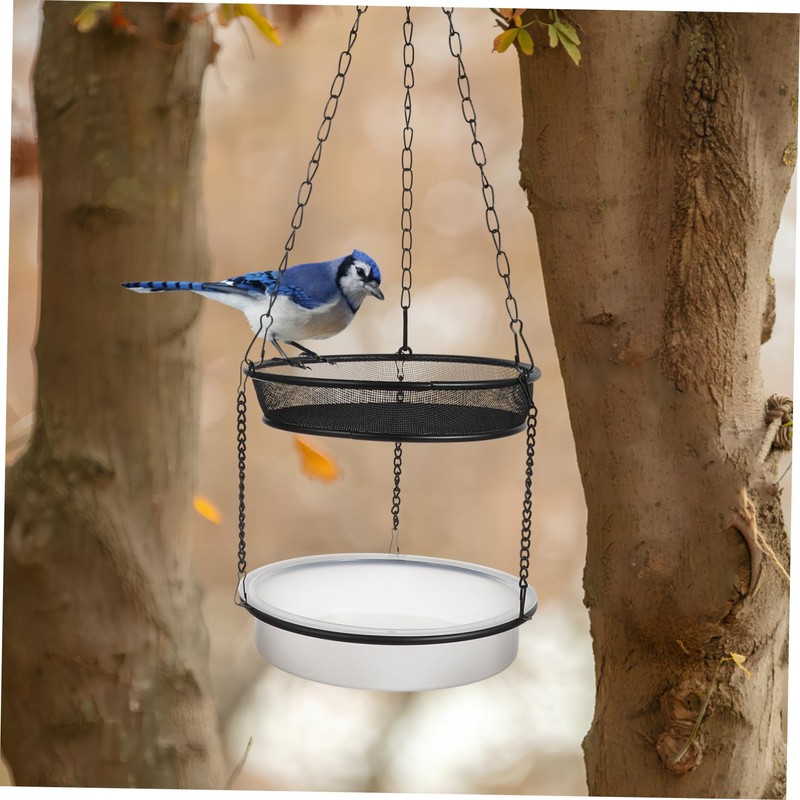 IWOWHERO Hanging Bird Feeder Convenient for Outdoor Use Easy to