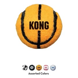 Pelotas Kong Sports Balls De Goma Para Perro, Pack De 3 Y En