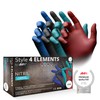 Nitrile Gloves, Colourful, Mix of Colours, 96 Pieces/Box, Size XS,